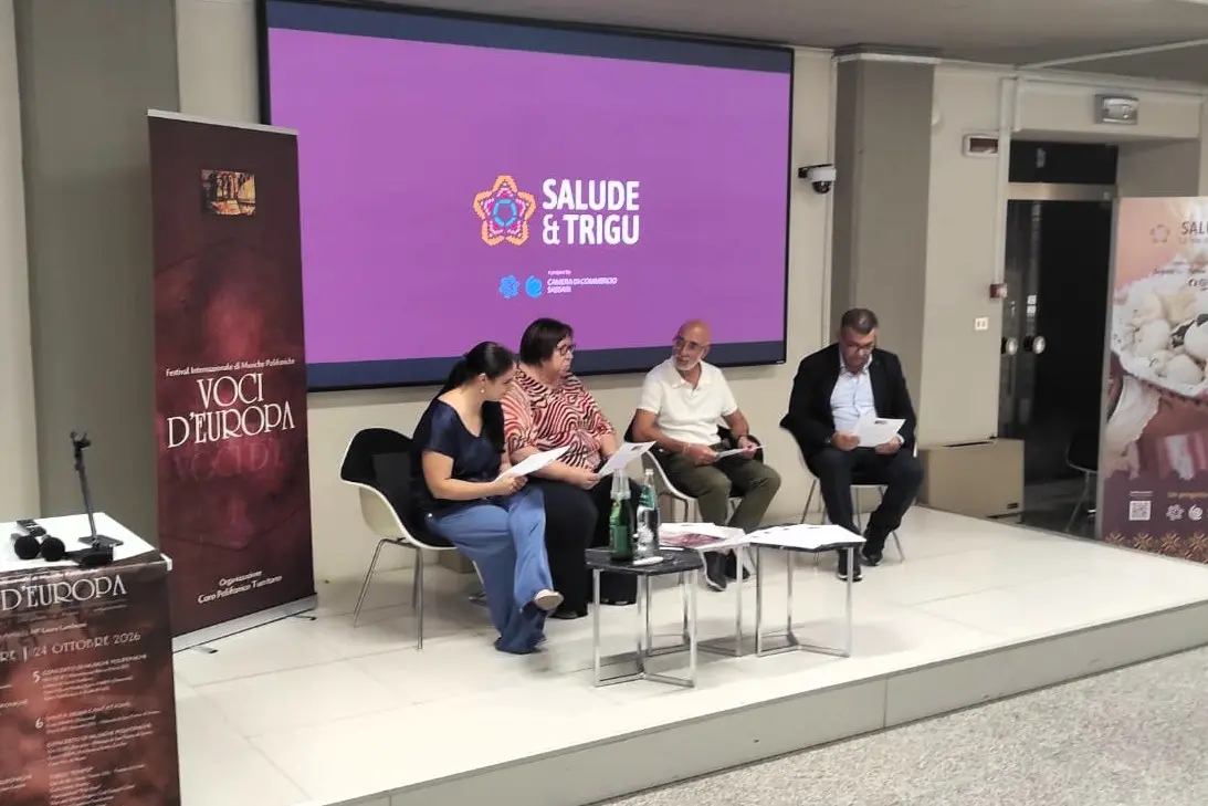 La presentazione di Voci d'Europa (foto G. Marras)