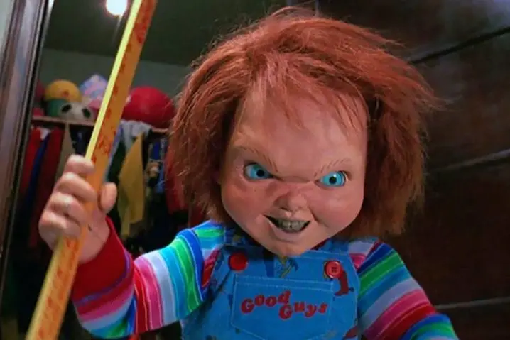 Chucky, protagonista dell&#39;omonimo film horror (dal web)