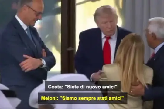 G7, Trump scherza con Meloni: "Io abbandonato", e lei: "Ma no..."