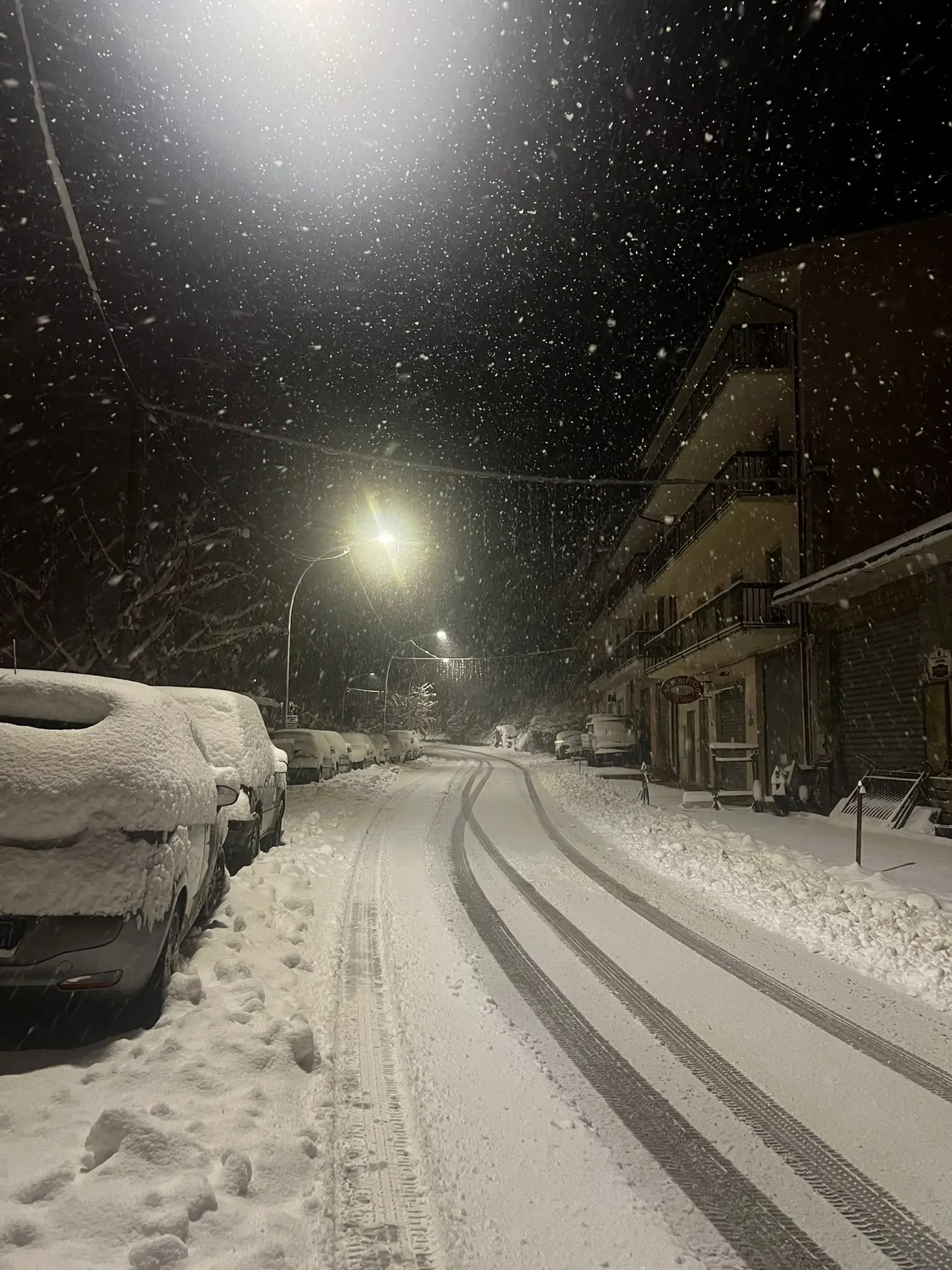 Nevicata a Desulo (Foto Mayla Casula)