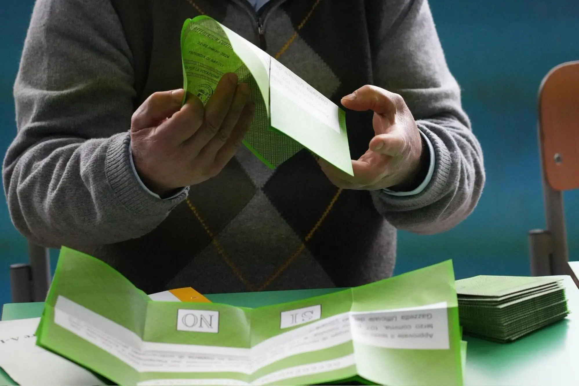 A Lodine stravine il No al referendum (Ansa)