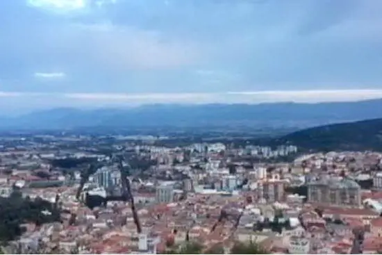 Una panoramica di Iglesias (foto L'Unione Sarda - Simbula)