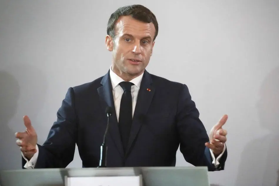 Emmanuel Macron (Ansa - Koula)