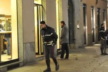 La gioielleria Franck Muller in via della Spiga - foto da ilgiorno.it