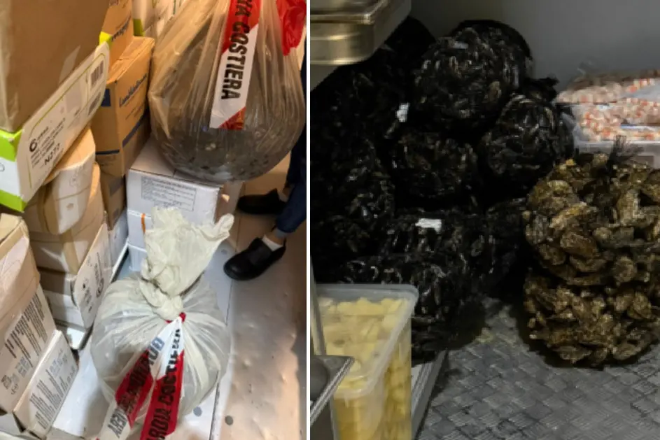 La merce sequestrata