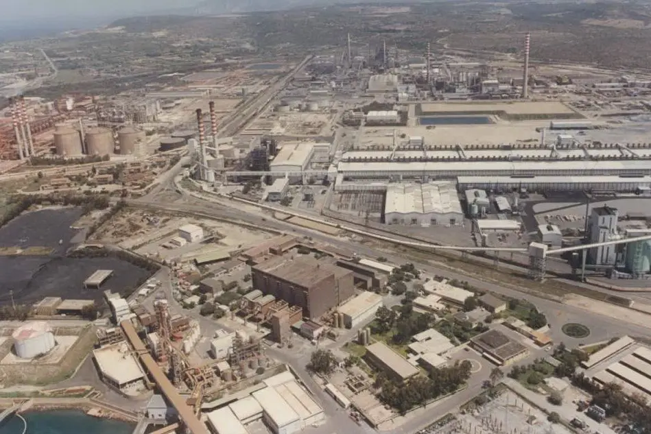 La zona industriale di Portovesme