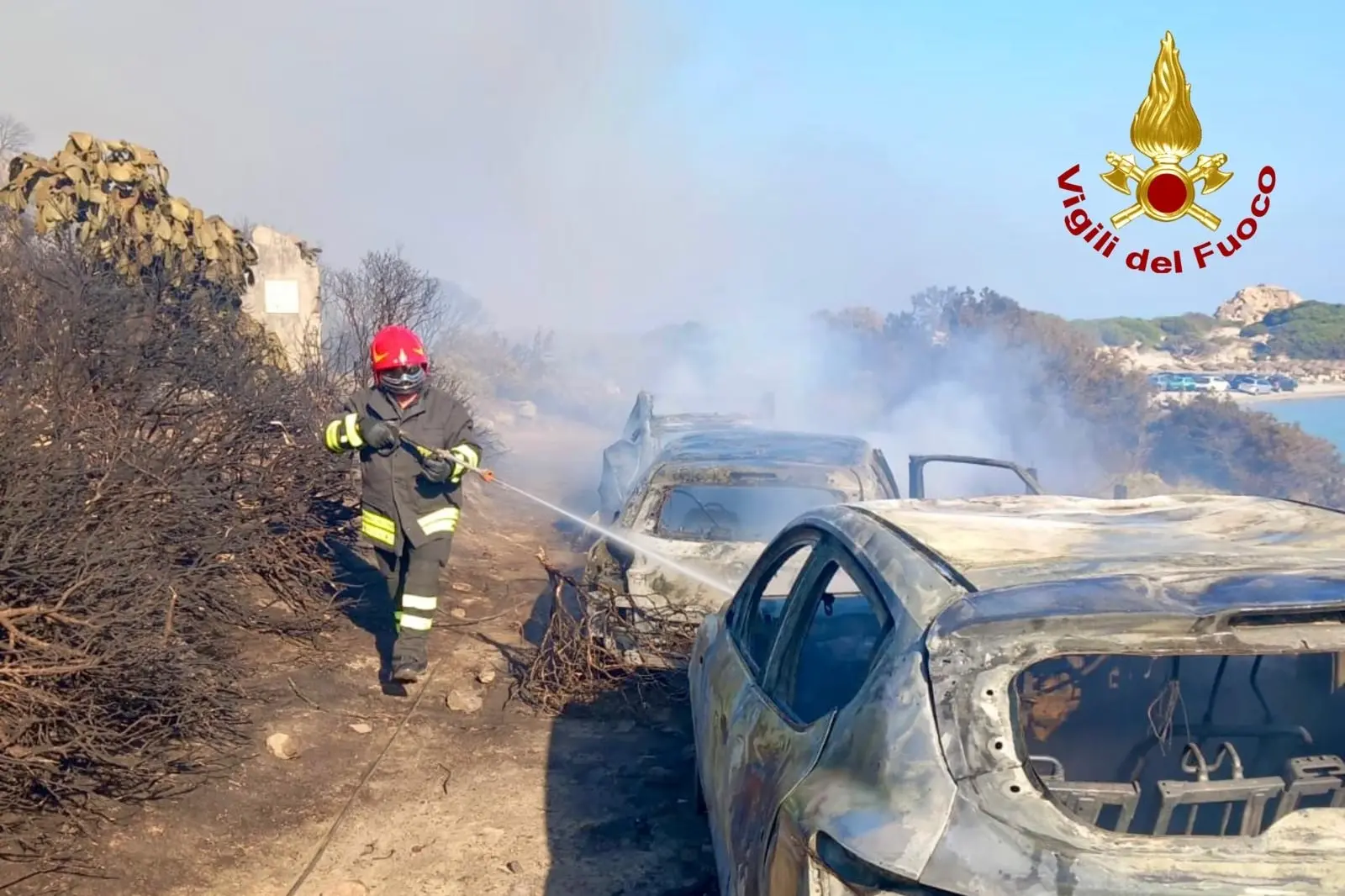 Distruzione a Punta Molentis, Villasimius