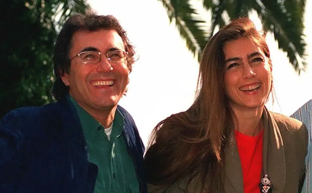 Due giovani Al Bano e Romina