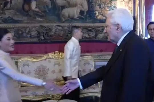 Mattarella riceve al Quirinale la principessa della Thailandia