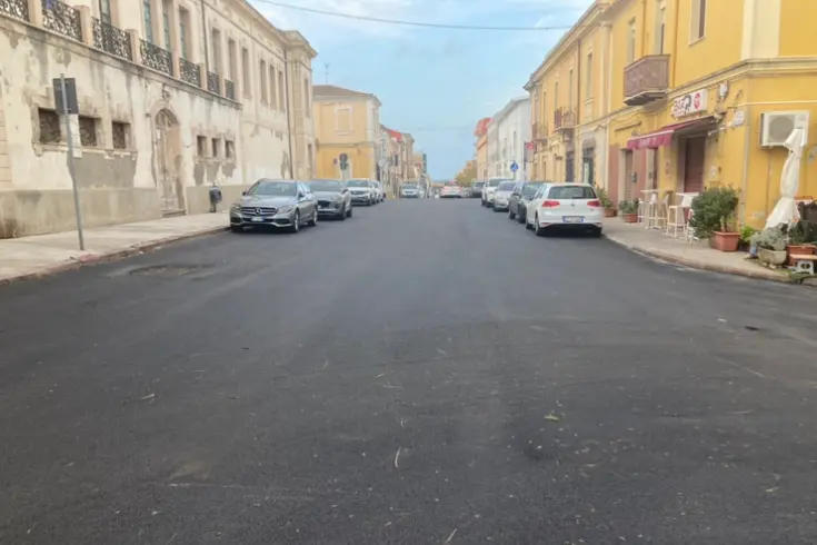 Corso Vittorio Emanuele- Porto Torres (foto Pala)