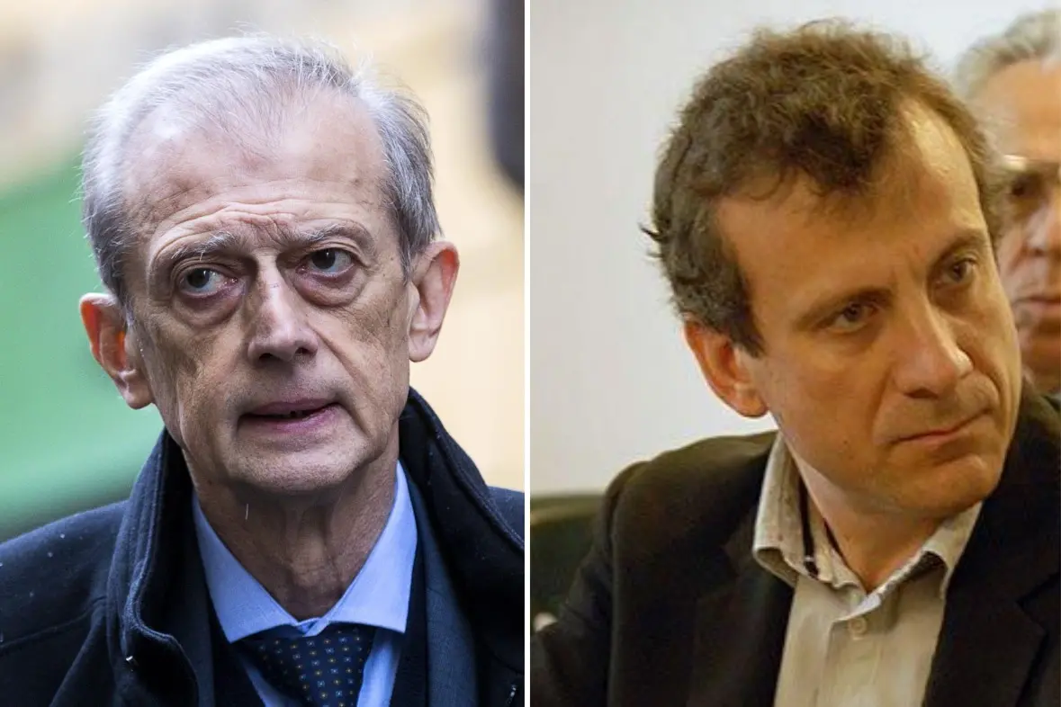 Davide Carta (a destra) e Piero Fassino