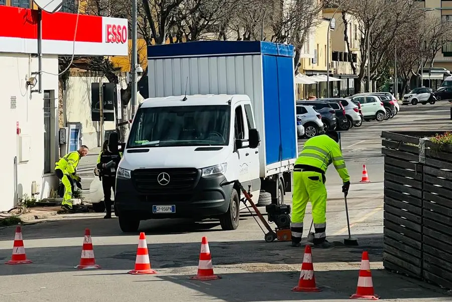 L'ex distributore Esso