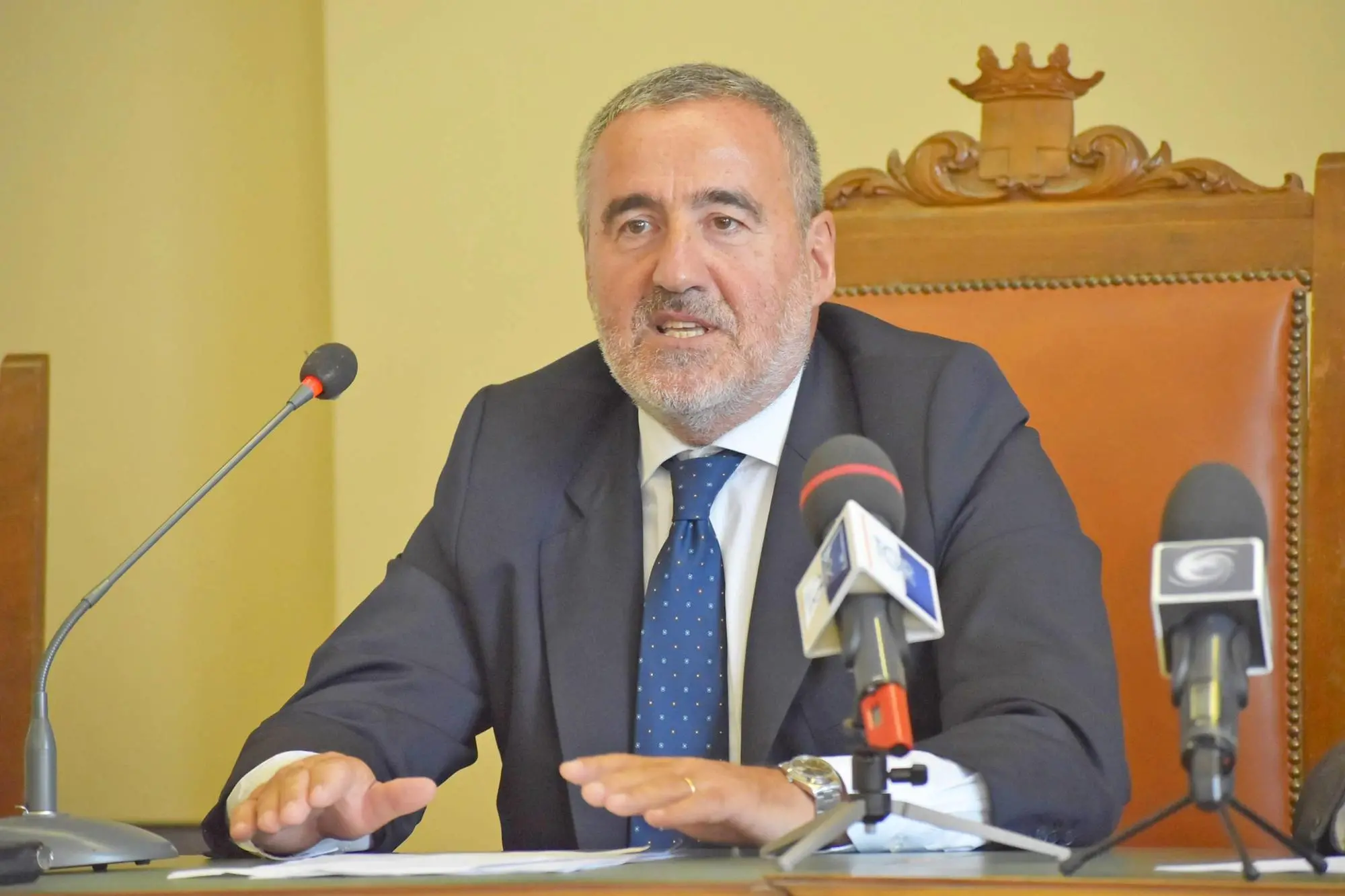 L'ex procuratore di Pavia Mario Venditti in una immagine di archivio