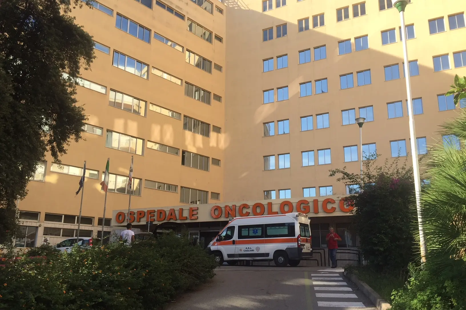 L’ospedale oncologico Businco (Archivio L'Unione Sarda)