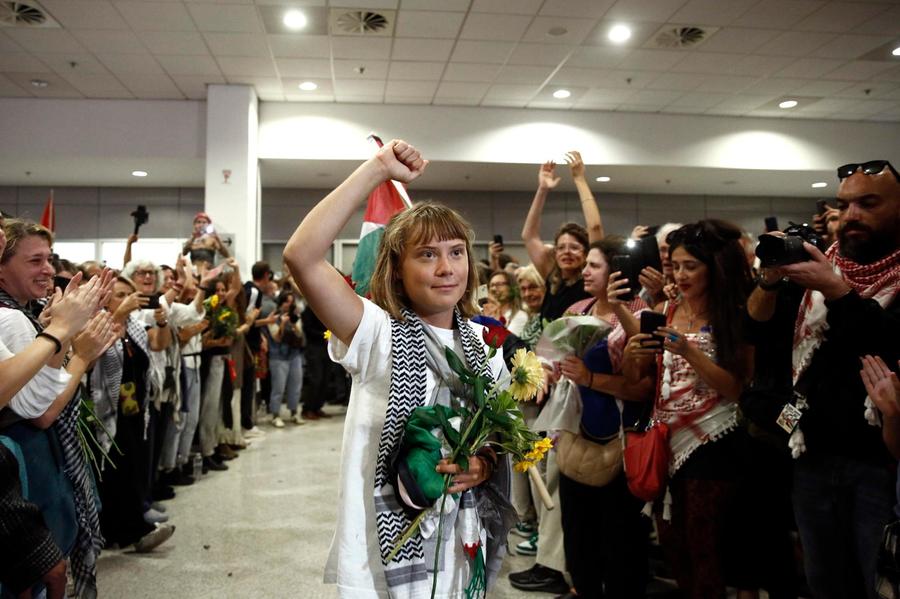In Calabria la nuova Flotilla per Gaza, c’è anche Greta Thunberg