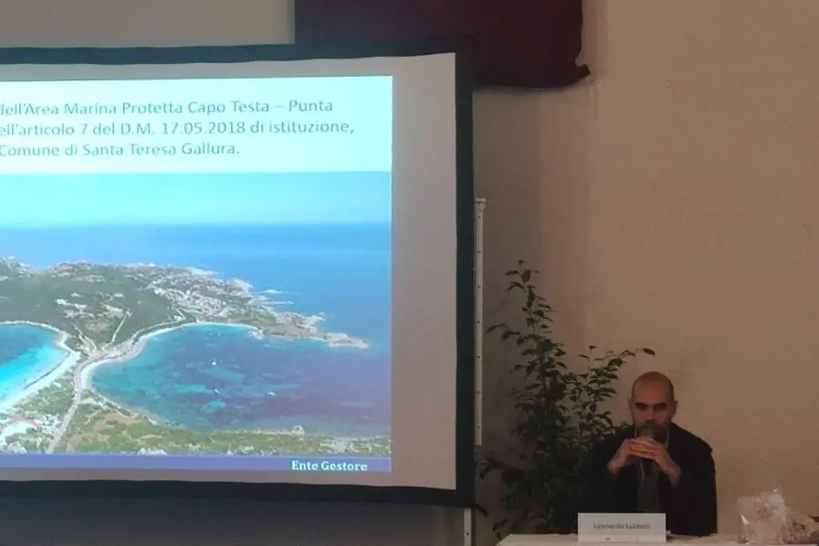 Leonardo Lutzoni, direttore Area Marina Protetta di Capo Testa-Punta Falcone (foto Ronchi)