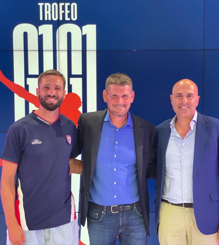 Trofeo Gigi Riva, oggi il Cagliari in campo