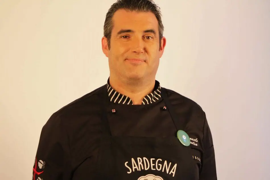 Lo chef Emanuele Fanutza del ristorante Letizia di Nuxis