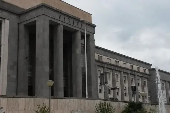 Il tribunale di Cagliari  (L'Unione Sarda)