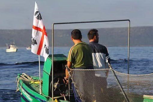 I pescatori a Capo Frasca