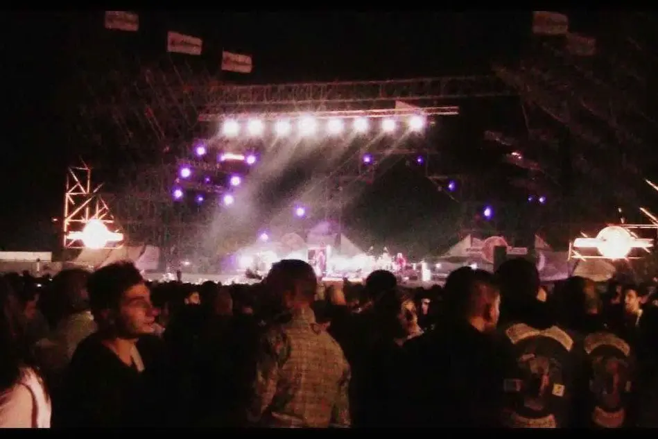 Il palco del "Mondo Ichnusa"