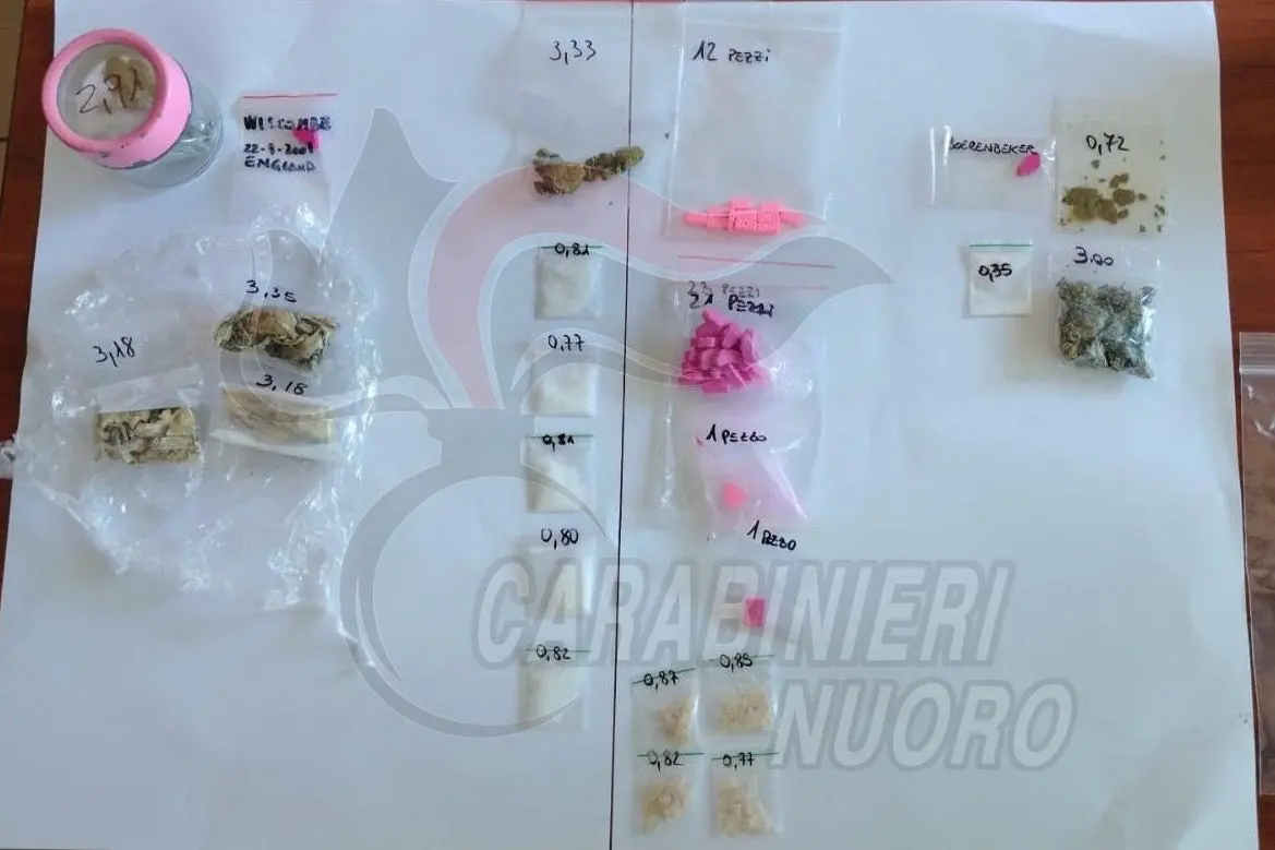 Droga sequestrata a San Teodoro