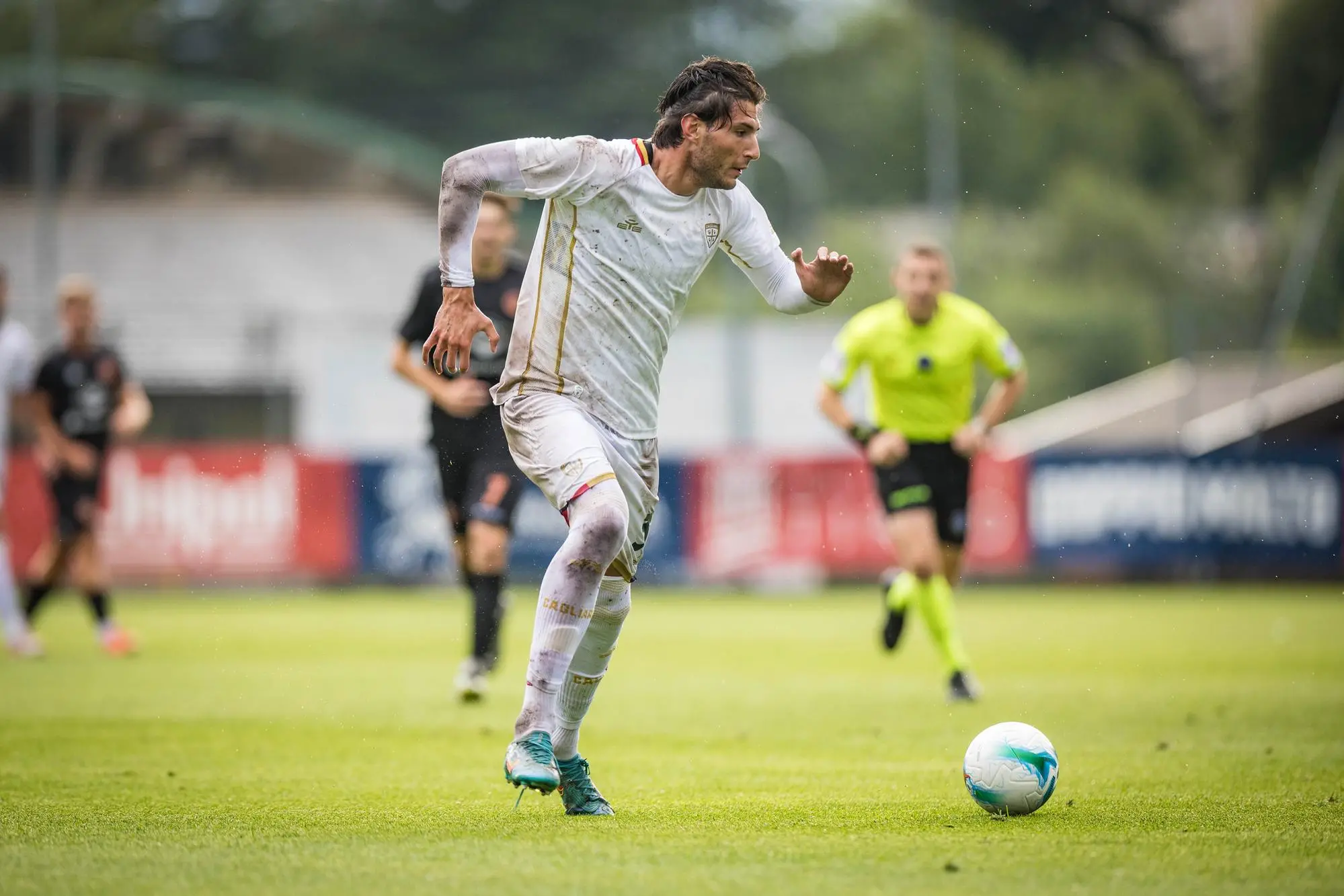 Gennaro Borrelli, che il Cagliari ha ceduto al Rizespor (foto Valerio Spano)