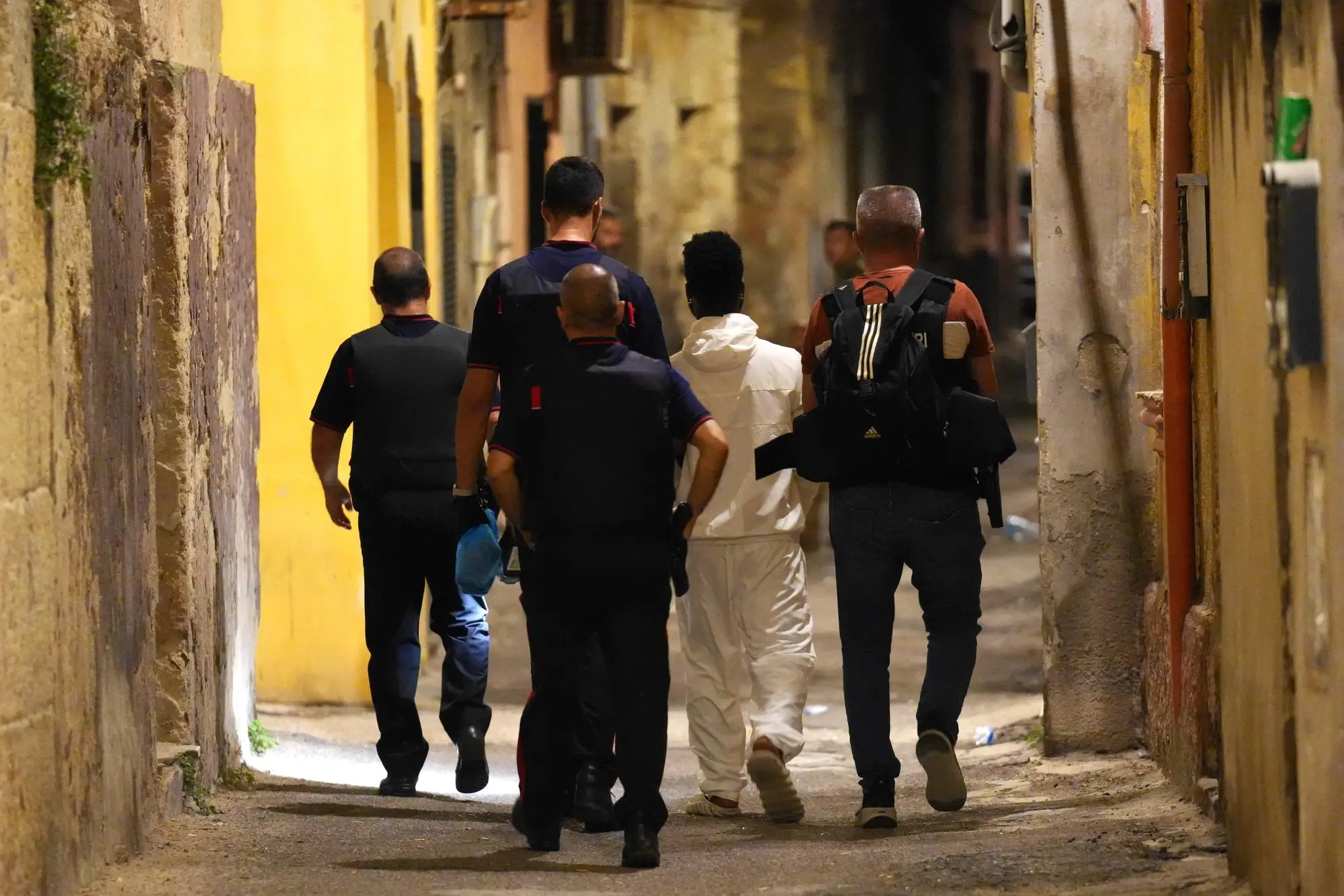 Uno degli arresti dell'operazione "Replay"