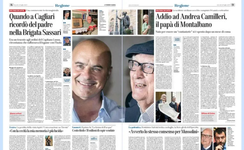 La notizia su L'Unione Sarda