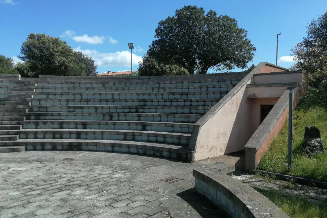 L'anfiteatro di Sedilo (foto Orbana)