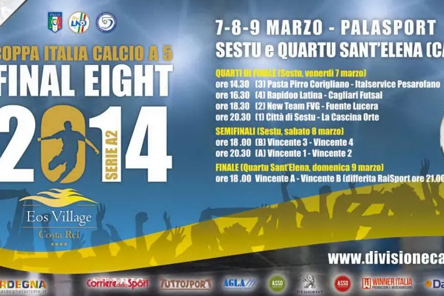 Il manifesto della Final Eight di Coppa Italia