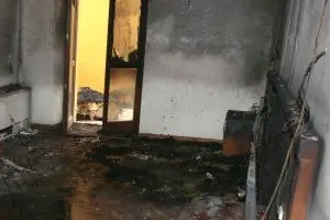incendio all'hotel flora