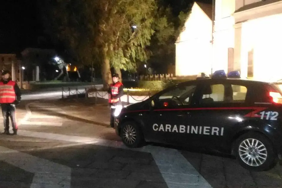 Il fatto è avvenuto nella notte di martedì (foto carabinieri di Sassari)
