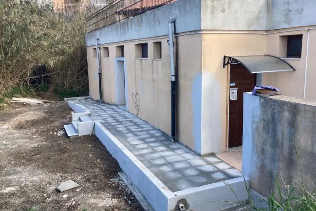 Palestra di pesistica a Uri (foto concessa)
