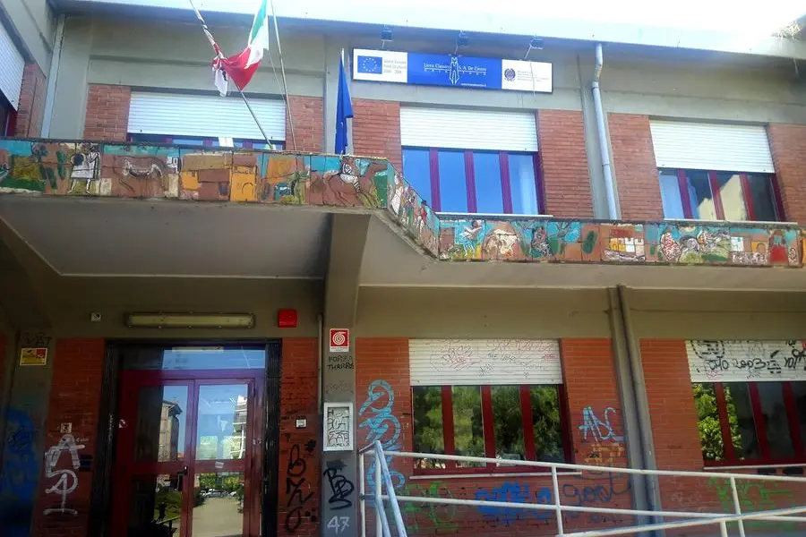 Il liceo De Castro (foto Sanna)