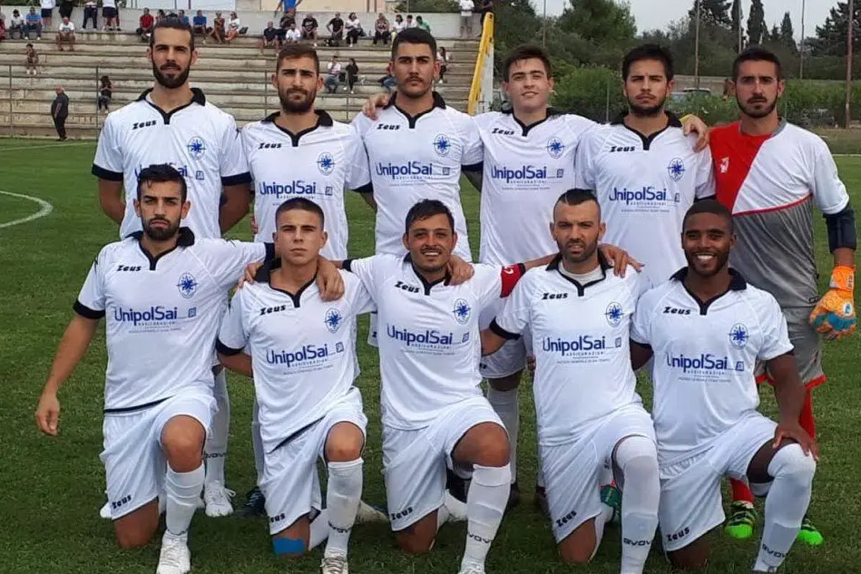 Una formazione del Porto Cervo Calcio di questa stagione (foto concessa dalla società)