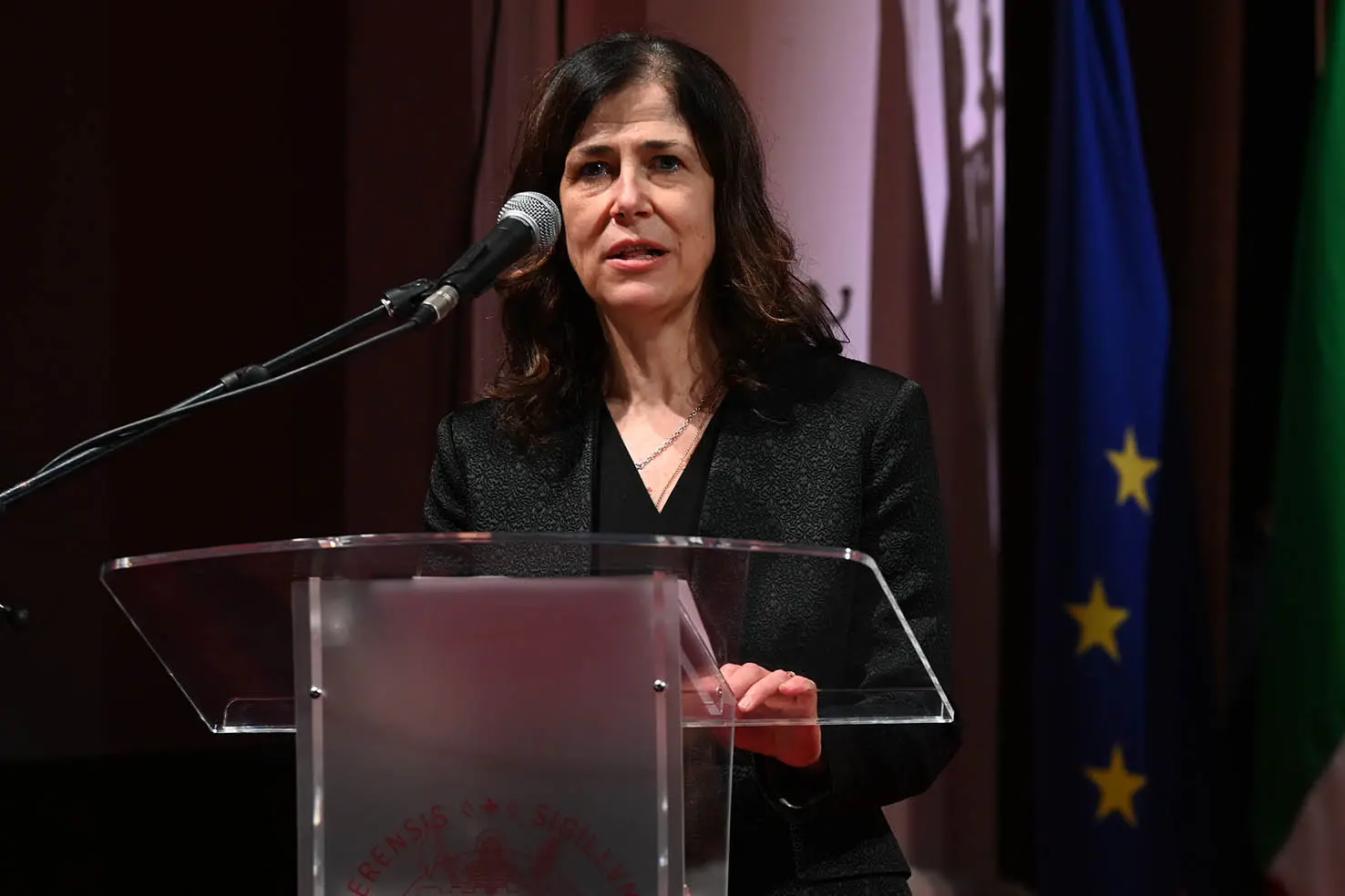 La presidente della Regione Sardegna Alessandra Todde (Ansa)