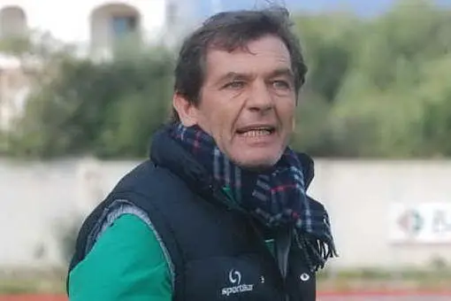 L'allenatore Virgilio Perra