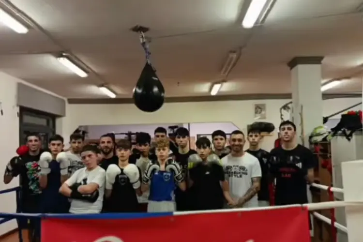 Atleti della Se.Sa boxing Porto Torres (foto concessa)