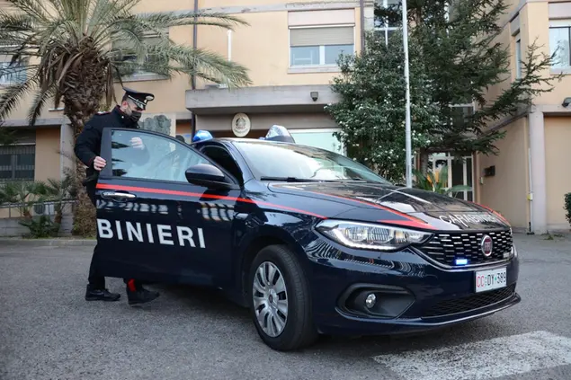 Una pattuglia (foto Carabinieri)