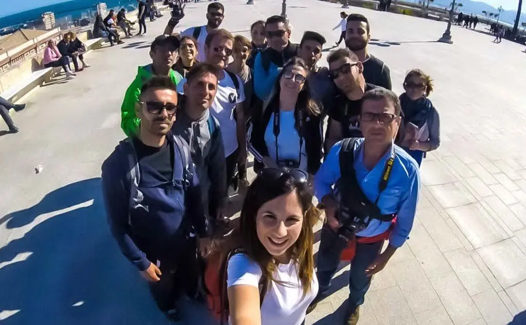 Foto di gruppo al Bastione