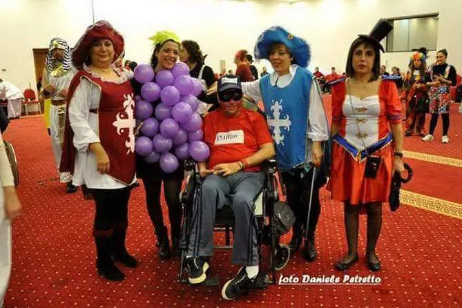 Un momento della festa