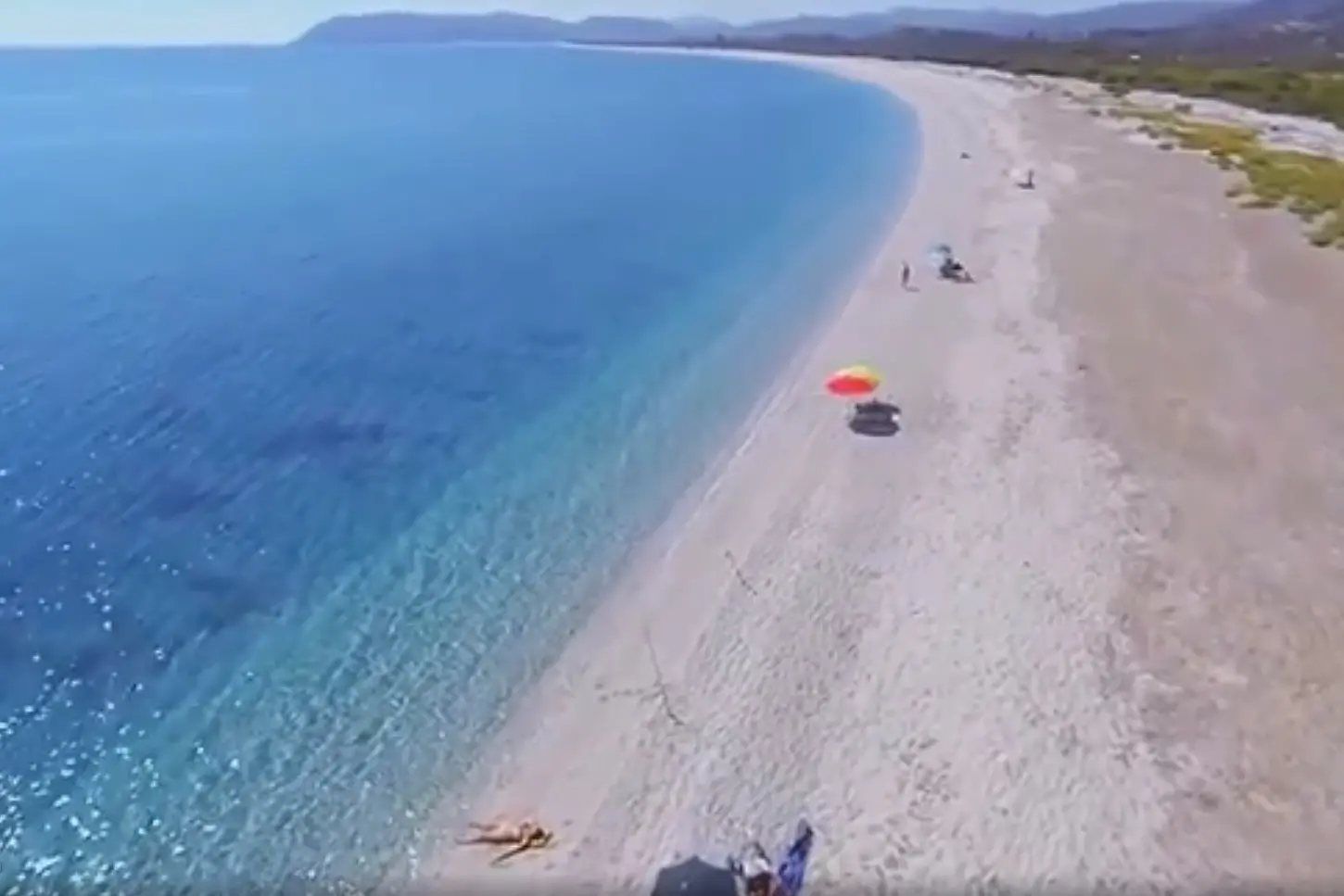 La spiaggia di Murtas