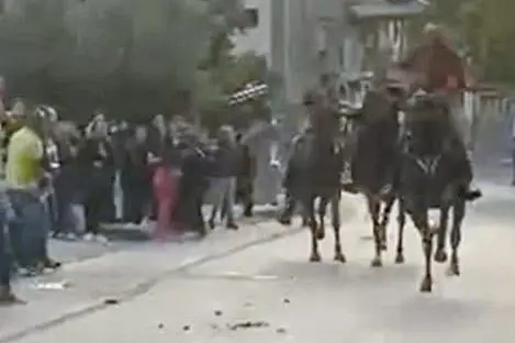 Orari, frame corsa a cavallo