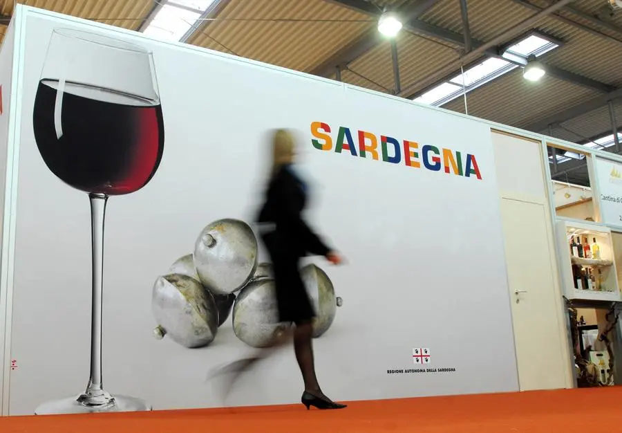 Vinitaly, padiglione Sardegna. Fonte L'Unione Sarda
