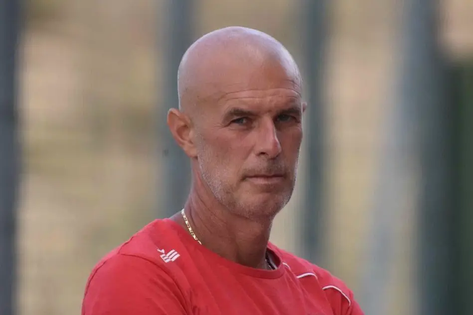 Il responsabile del settore giovanile dell’Olbia Luca Raineri (foto Giagnoni)