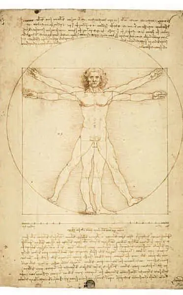 L'uomo vitruviano