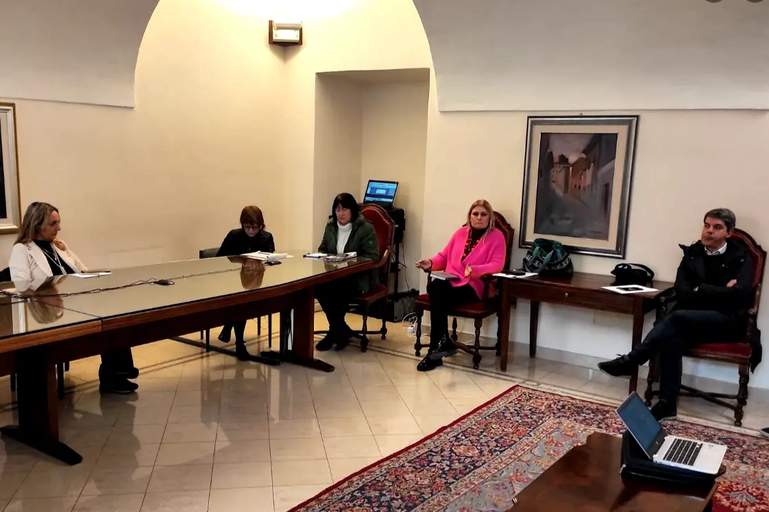 L'audizione della commissione alla Cultura di Sassari (foto Marras)