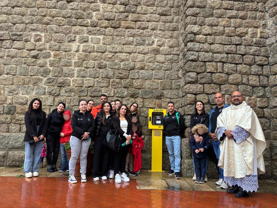 Tertenia, donato un defibrillatore in memoria di Virgilio Lioni