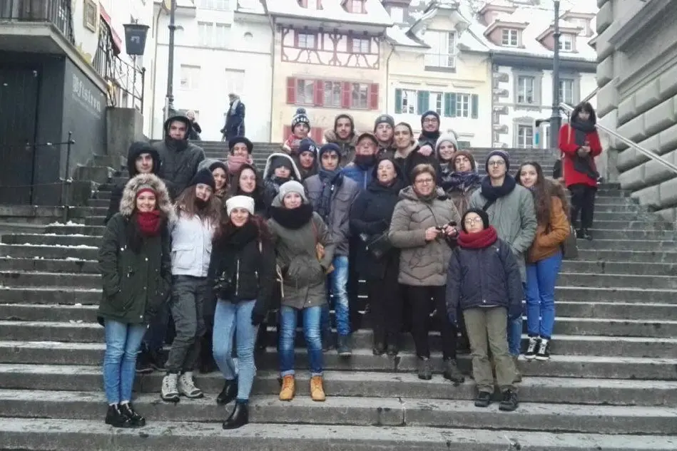 I ragazzi di Arborea a Strasburgo